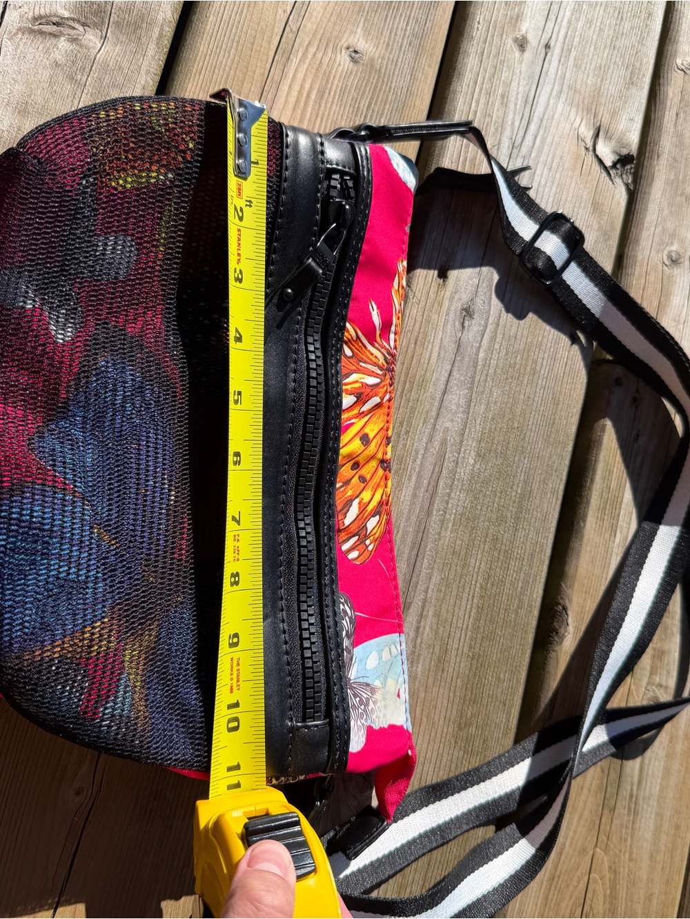 Spirit by KG&B Butterfly Floral Crossbody Bag - Picture 5 of 11